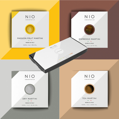 Martini Style Icons Box