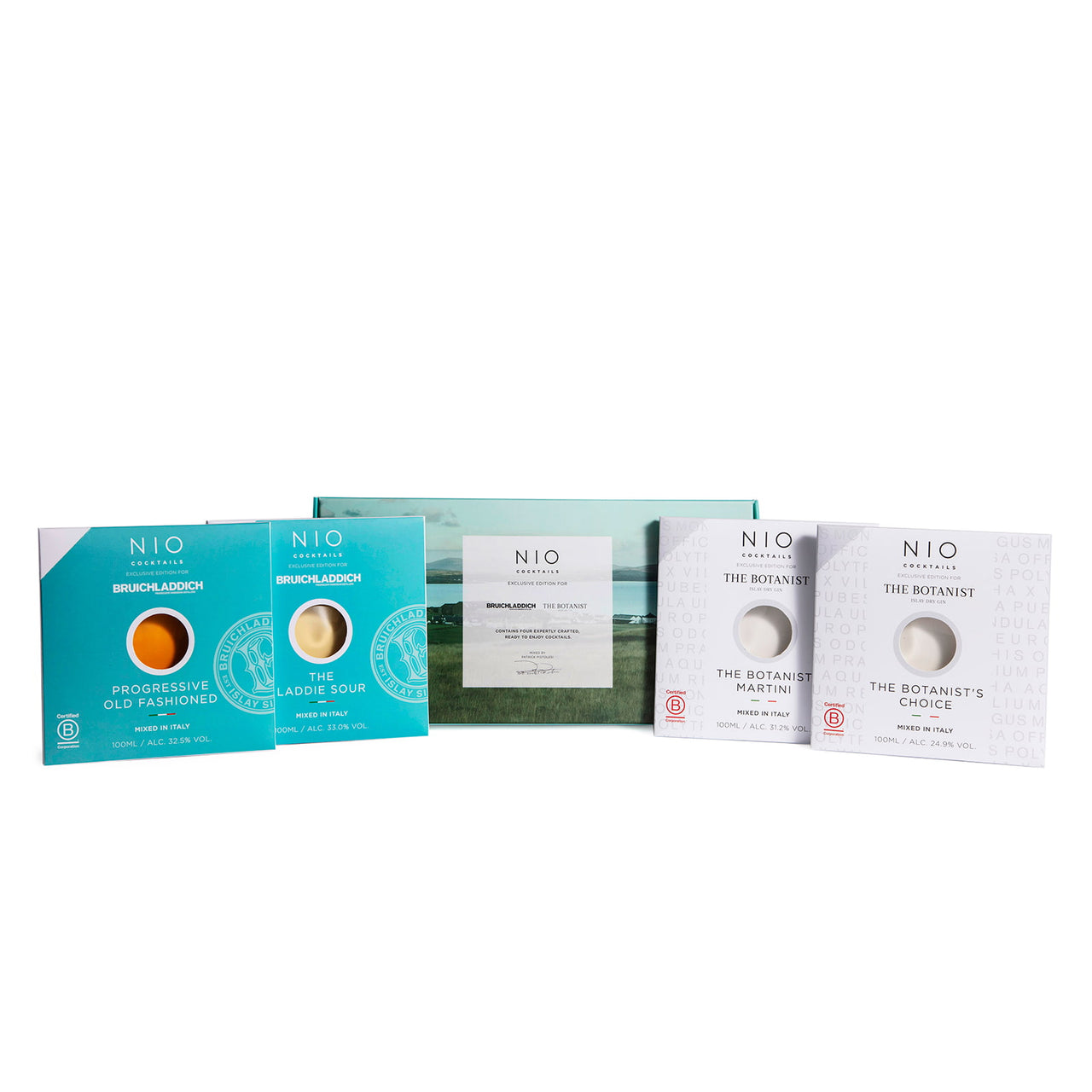 Bruichladdich and The Botanist Cocktail Box